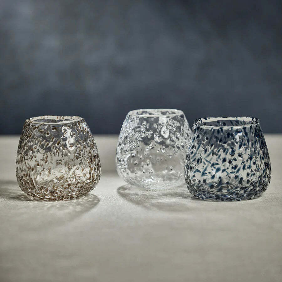 Scissor Cut Glass Vase