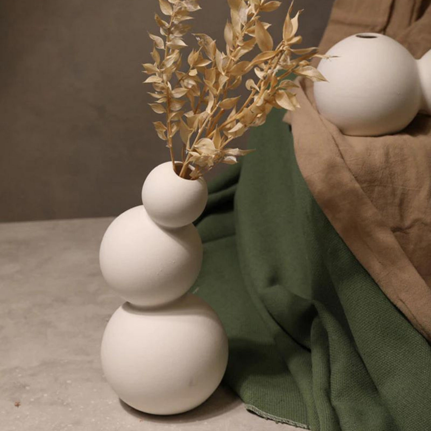 Balloon Vase Ceramic Flower Pot