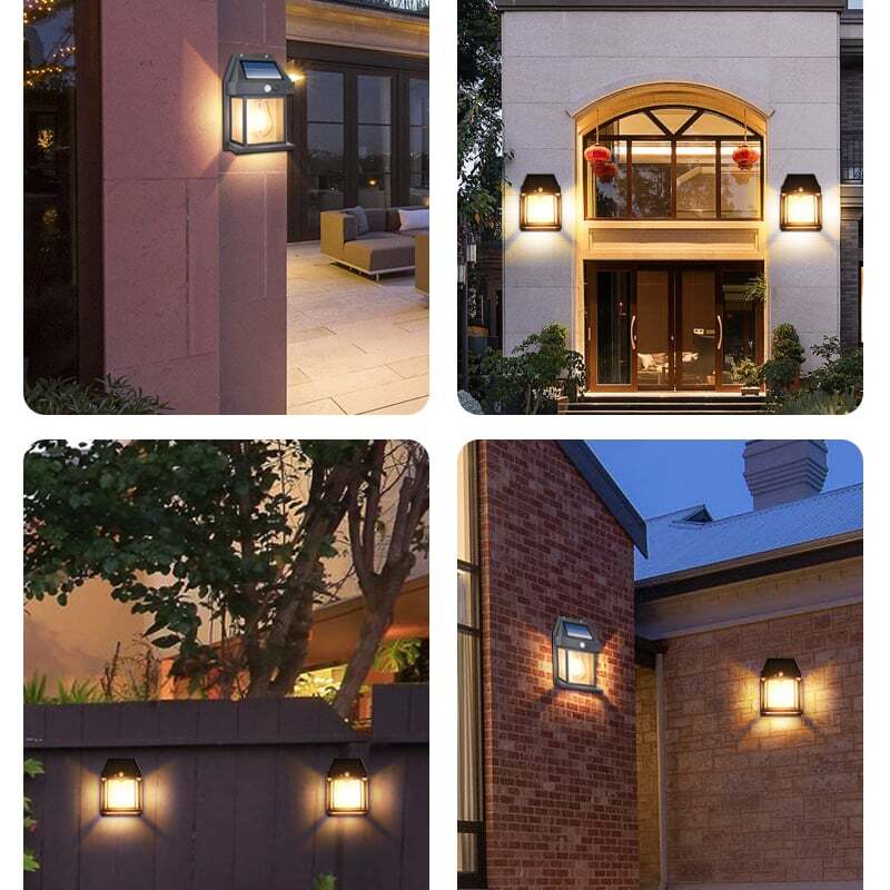 Outdoor Solar Wall Lamp