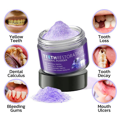 🎁Flash Sale - Don’t Miss Out - KLENIMORE TeethRestoration Mineral Powder🦷(TGA recommended)👩‍⚕️(Treats periodontitis and mouth ulcers, prevents tooth loss, and repairs gum recession)