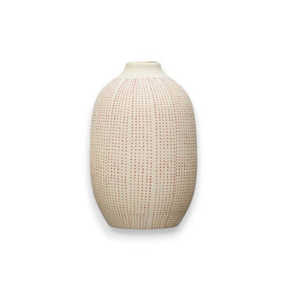 Large Textured Stoneware Vase