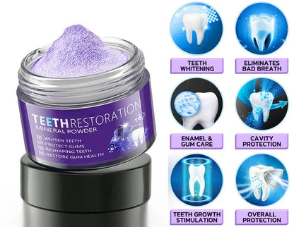 🎁Flash Sale - Don’t Miss Out - KLENIMORE TeethRestoration Mineral Powder🦷(TGA recommended)👩‍⚕️(Treats periodontitis and mouth ulcers, prevents tooth loss, and repairs gum recession)