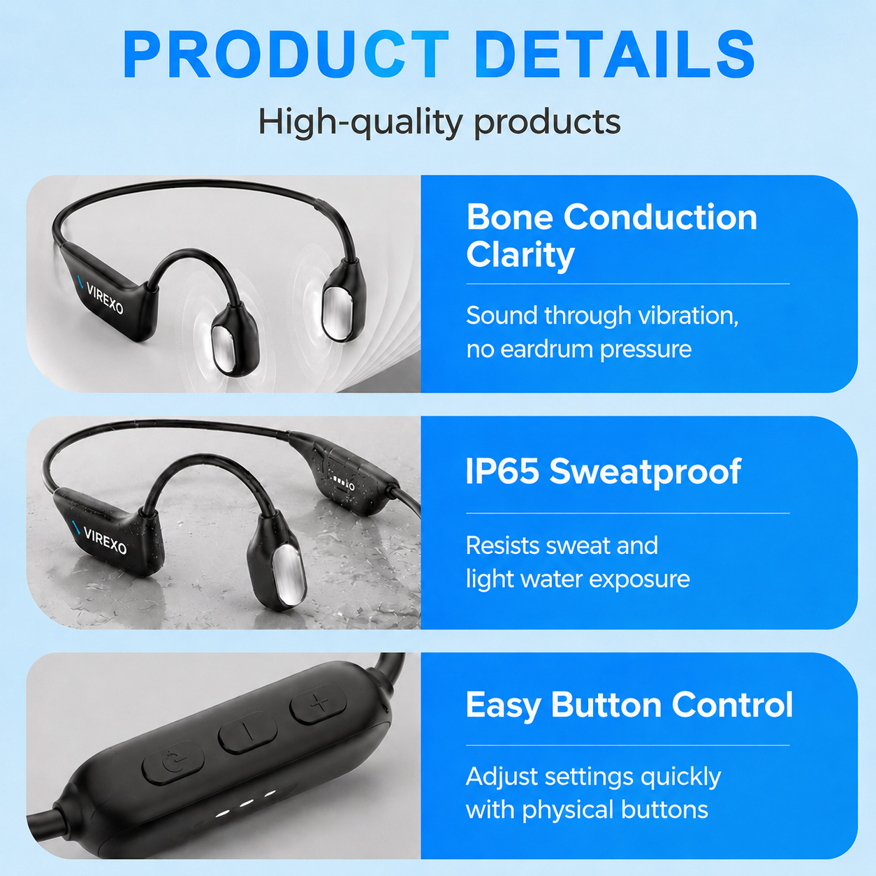 🏆 Final 2 Hours : Only Limited Stock Left🌟Cheeroll®  Bone Conduction Smart Hearing Headphones （Mayo Clinic Recommended）