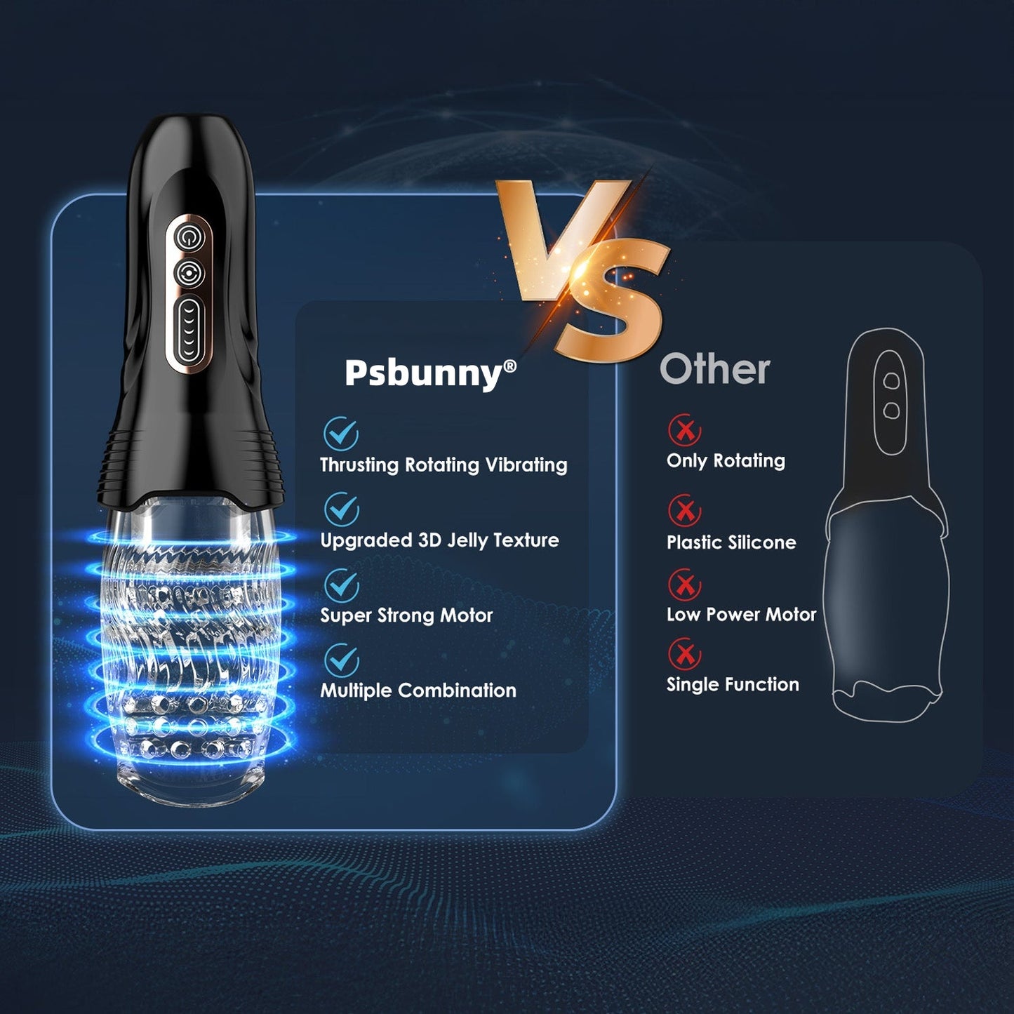 2026 Upgraded Psbunny®3in1 NeuroWave Therapy Device
