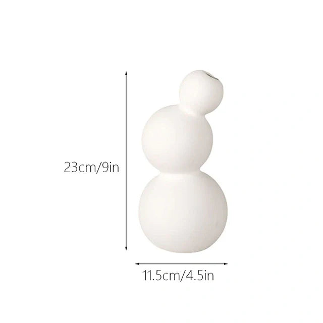 Balloon Vase Ceramic Flower Pot