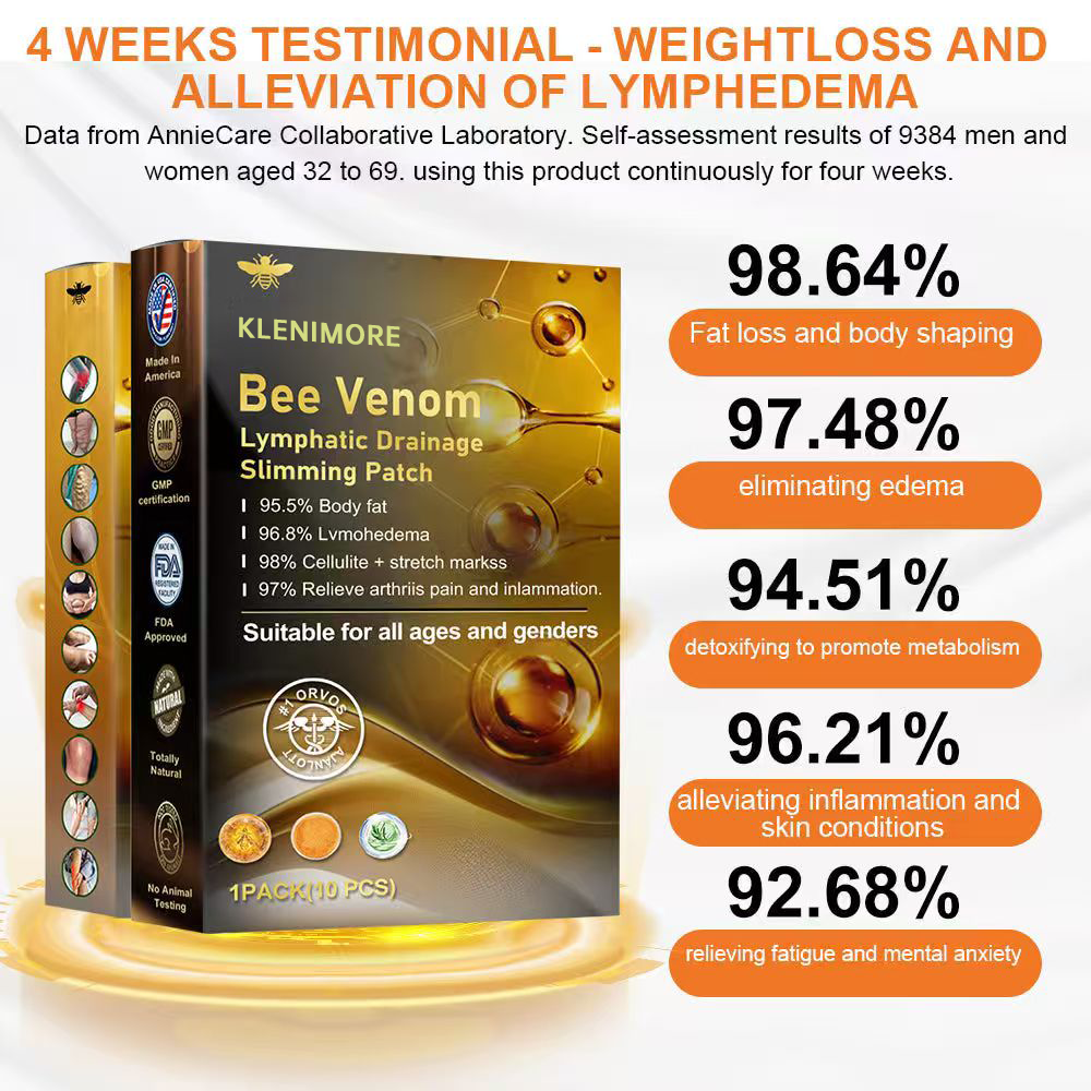 🐝🐝KLENIMORE Bee venom Drainage Slimming Patch🔥