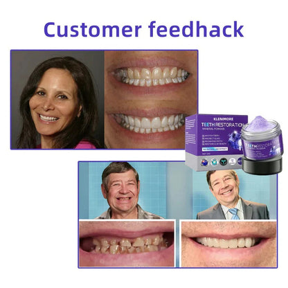 🎁Flash Sale - Don’t Miss Out - KLENIMORE TeethRestoration Mineral Powder🦷(TGA recommended)👩‍⚕️(Treats periodontitis and mouth ulcers, prevents tooth loss, and repairs gum recession)