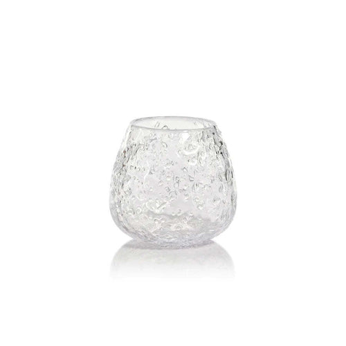 Scissor Cut Glass Vase