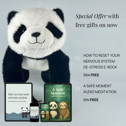 Pookie the Panda/Sunnie the Sloth/Remie the Red Panda/Koko the Koala Weighted Animal