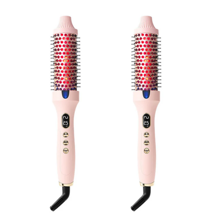 ✨ Professional 2-in-1 Hot Air Styling Brush | Red Light Care Technology — Dry, Smooth, Volumize & Style Effortlessly for Salon-Quality Hair at Home ✨